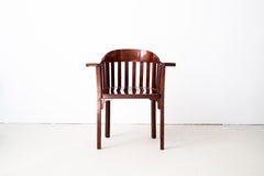 Art Nouveau Armchair, J. Hoffmann for J.J.Kohn ("Elephant Chair", Vienna, 1910)