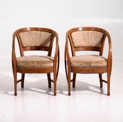 Art Nouveau Armchairs, circa 1905
