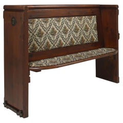 Art Nouveau / Art Deco Small Bench / Tram Bench, circa 1925