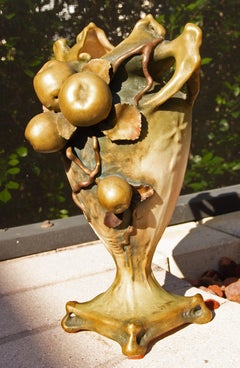 Art Nouveau Austrian Vase by Amphora