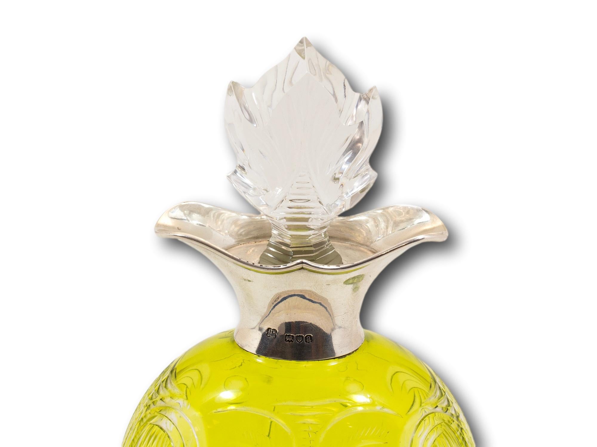 Art Nouveau Bacchus Decanter Hukin & Heath For Sale 1