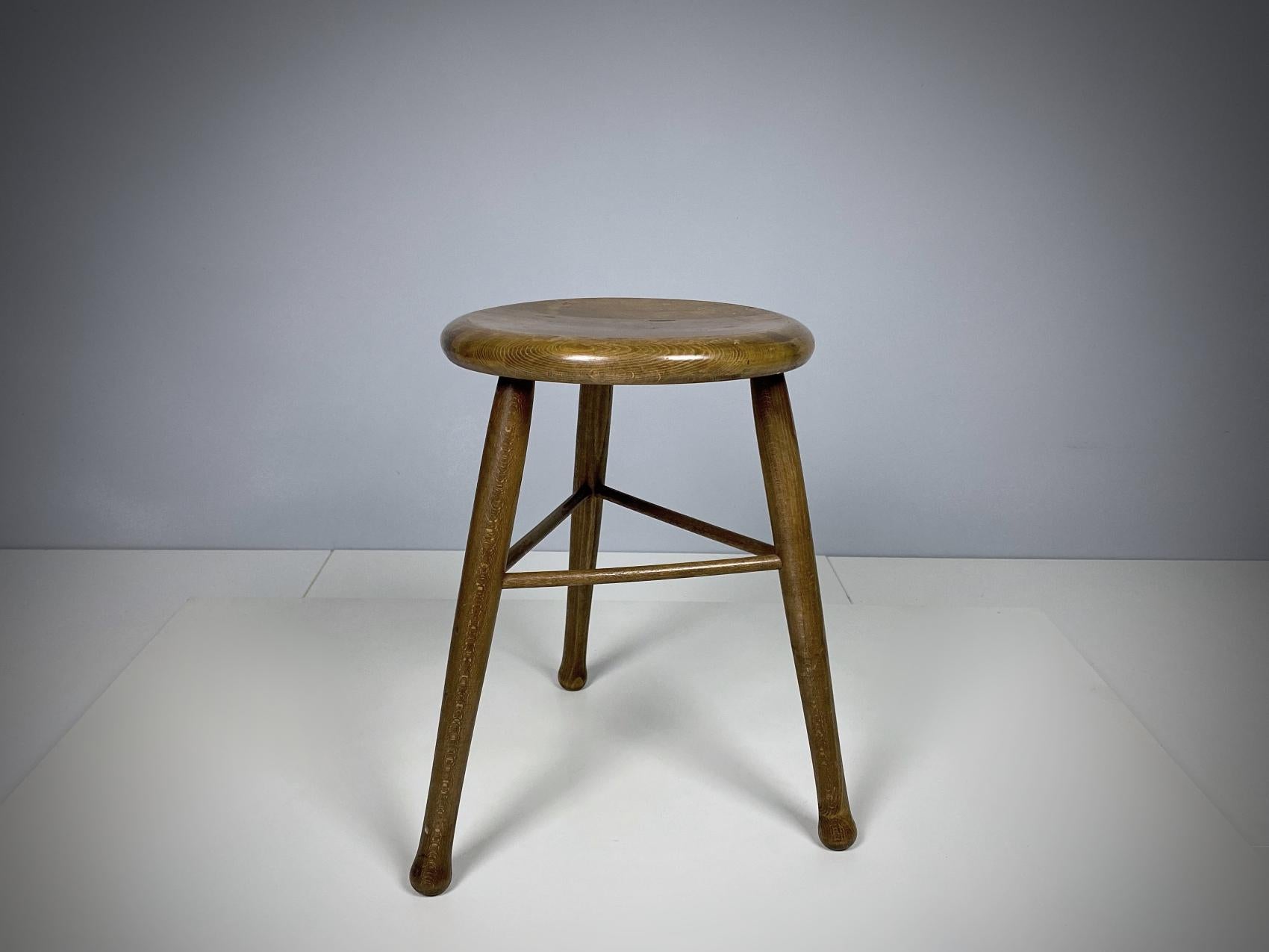 art nouveau stool