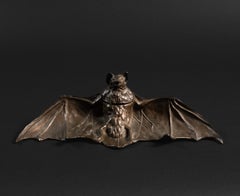 Art Nouveau Bat Inkwell by Unknown French Artist