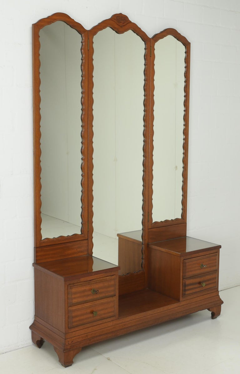 Art Nouveau Bedroom Complete Set in Mahogany by Richard Riemerschmid