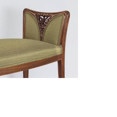 Art Nouveau Bench by Camille Gauthier