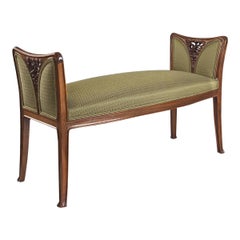 Art Nouveau Bench by Camille Gauthier