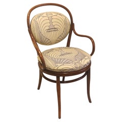 Jugendstil-Sessel aus Bugholz, Thonet zugeschrieben, um 1900
