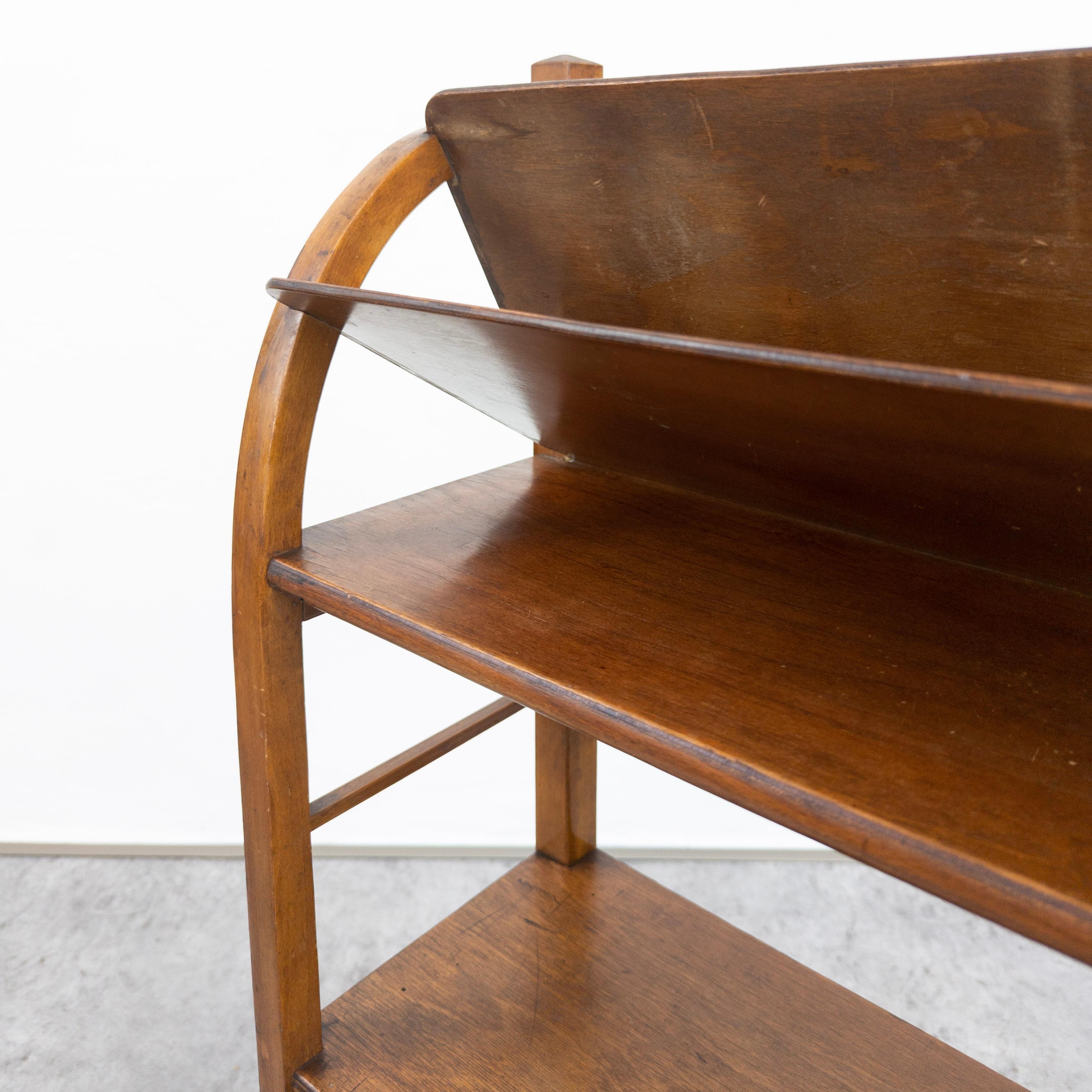 Art Nouveau Bentwood Bookshelf from Fischel 7