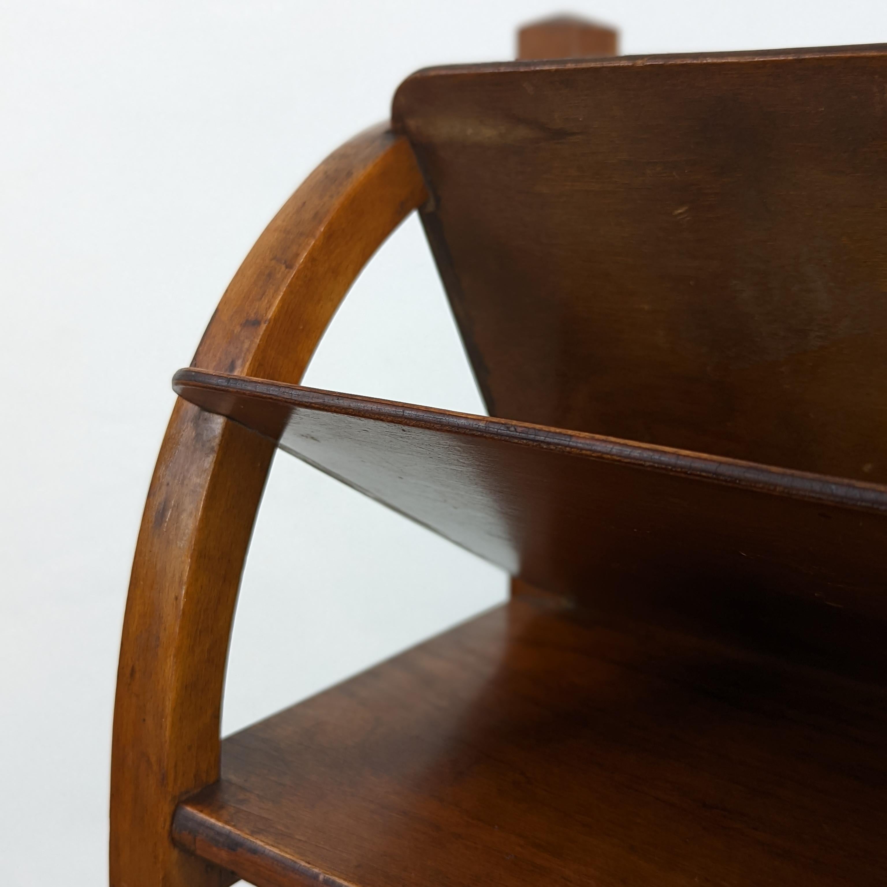 Art Nouveau Bentwood Bookshelf from Fischel 8