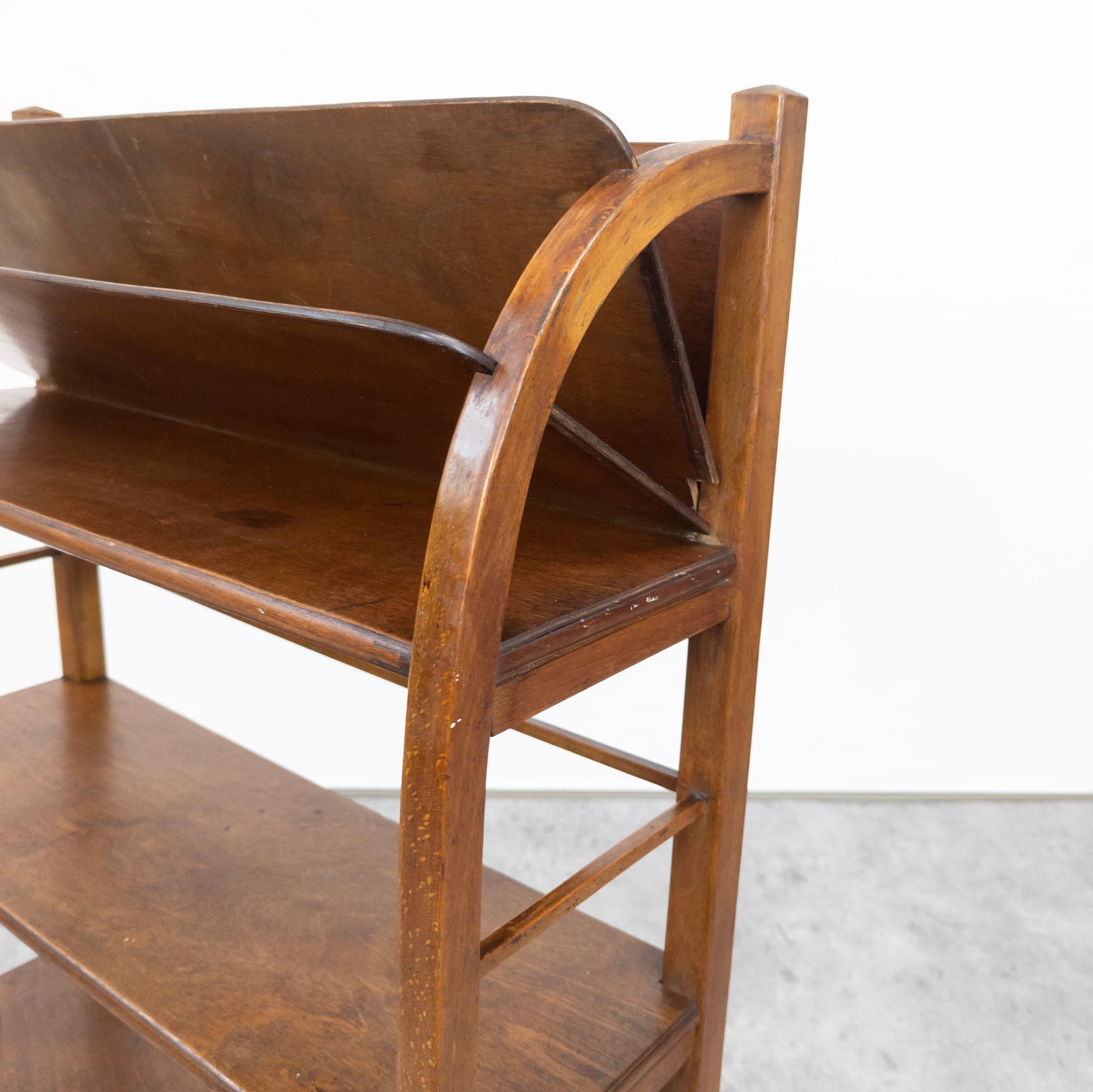 Art Nouveau Bentwood Bookshelf from Fischel 10