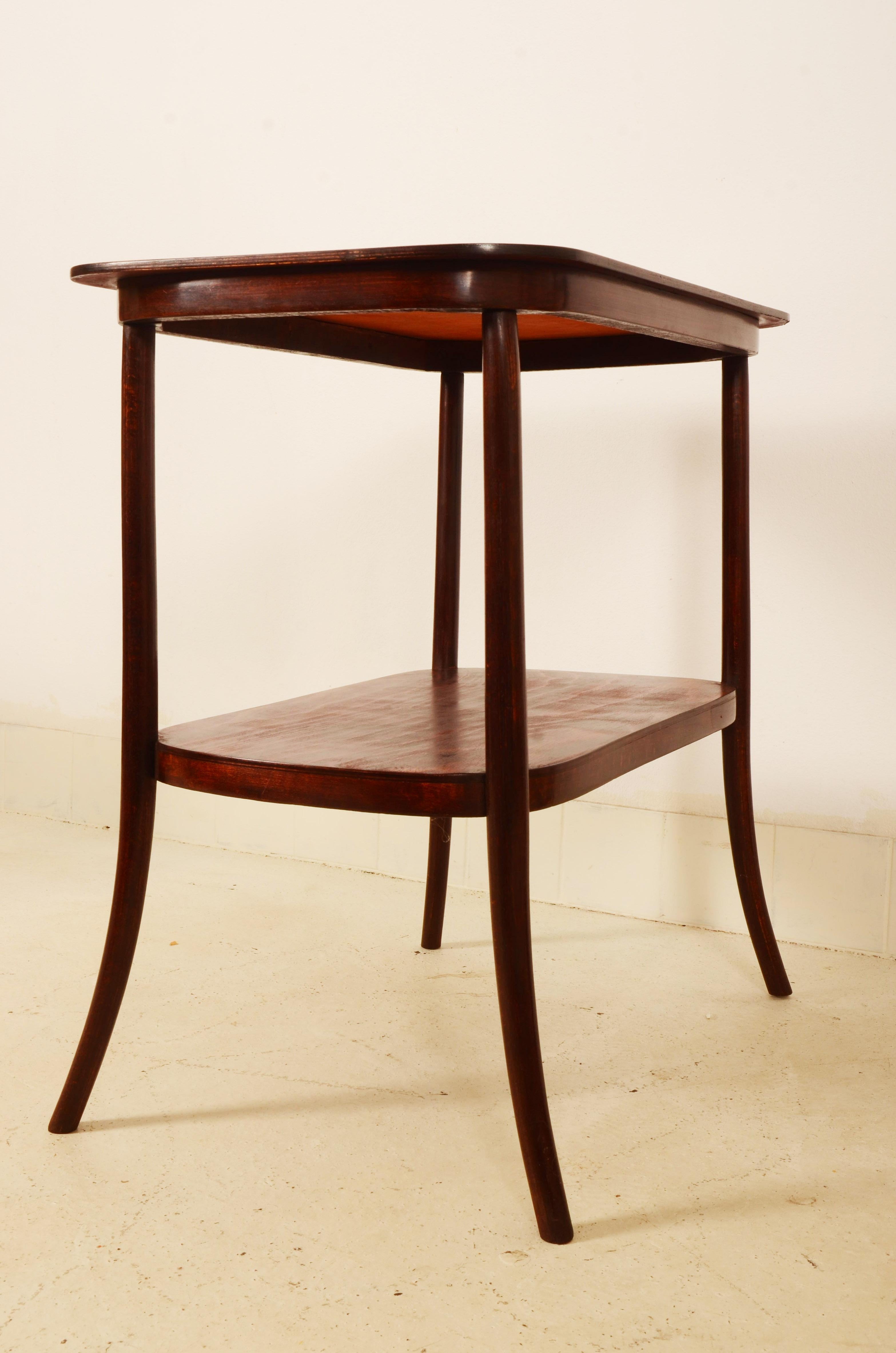 Art Nouveau Bentwood Side Table For Sale 5