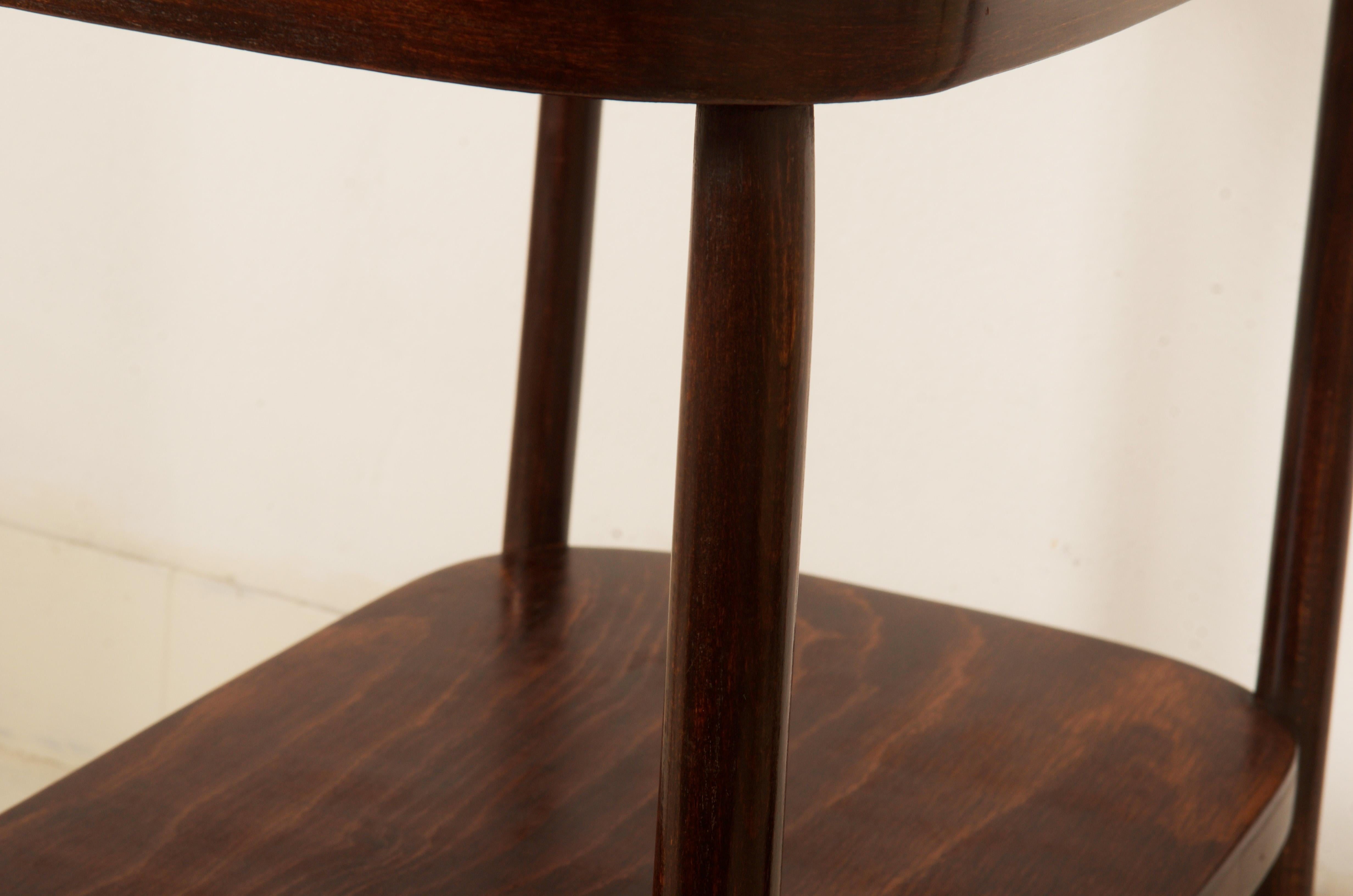 Art Nouveau Bentwood Side Table For Sale 7