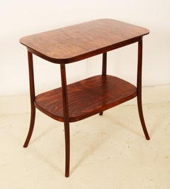 Jugendstil Beistelltisch aus Bugholz