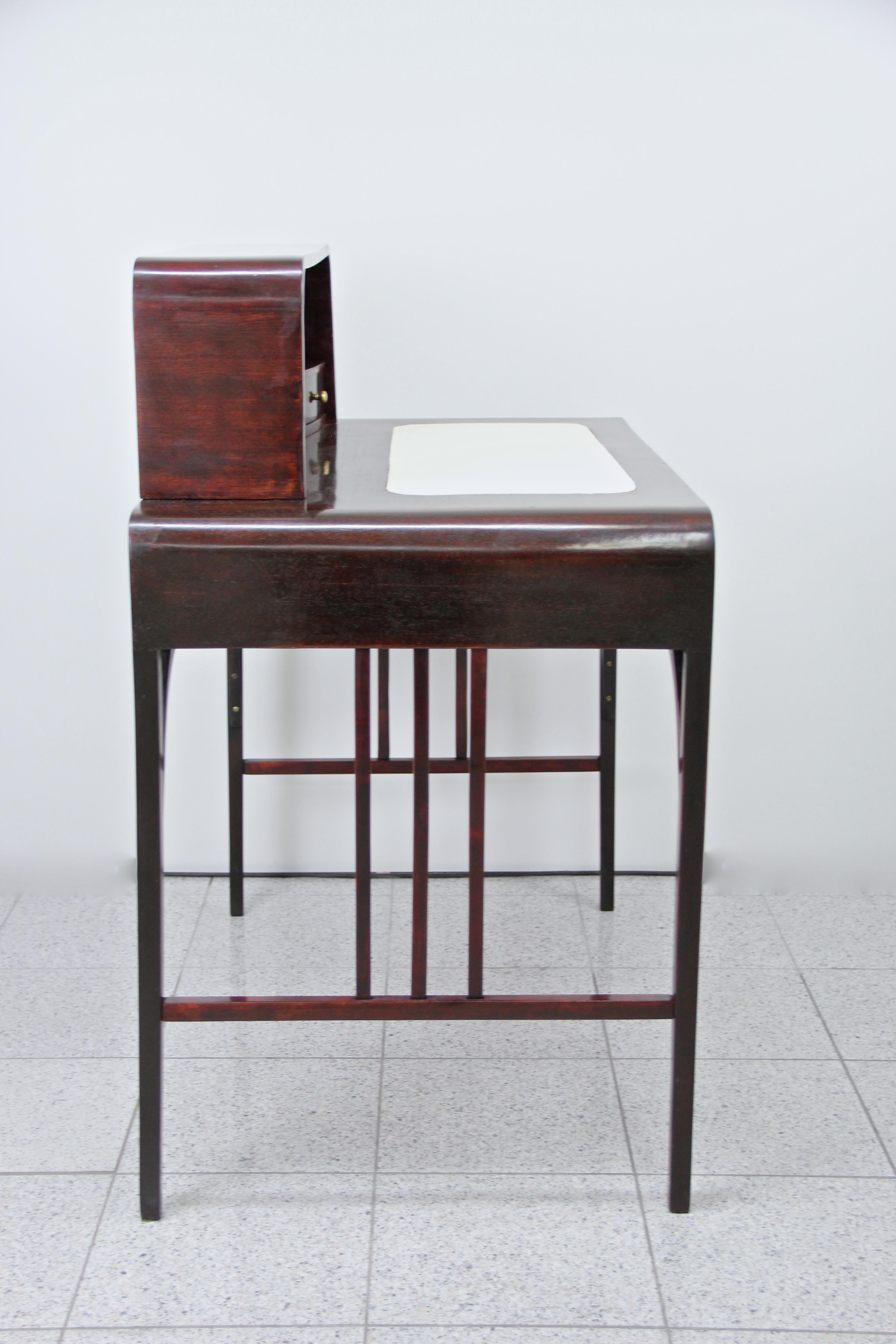Art Nouveau Bentwood Writing Table/ Desk Attributed to Thonet, Austria 3