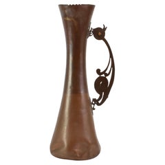 Jarra Art Nouveau Pájaro