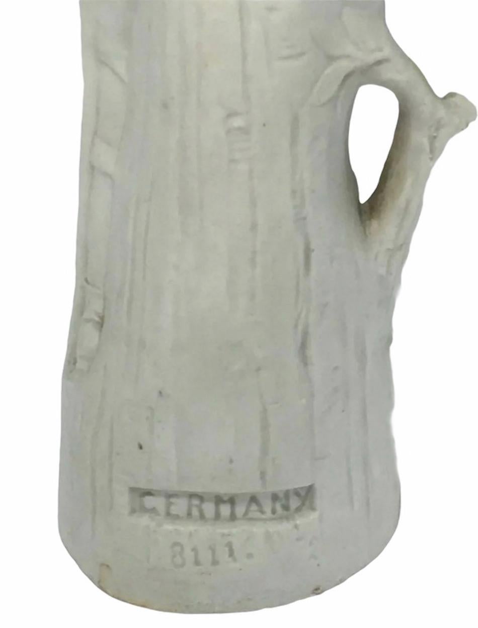 Figurine de garçon en porcelaine bisque Art Nouveau Lederhosen Octoberfest Allemand, 1900 en vente 1