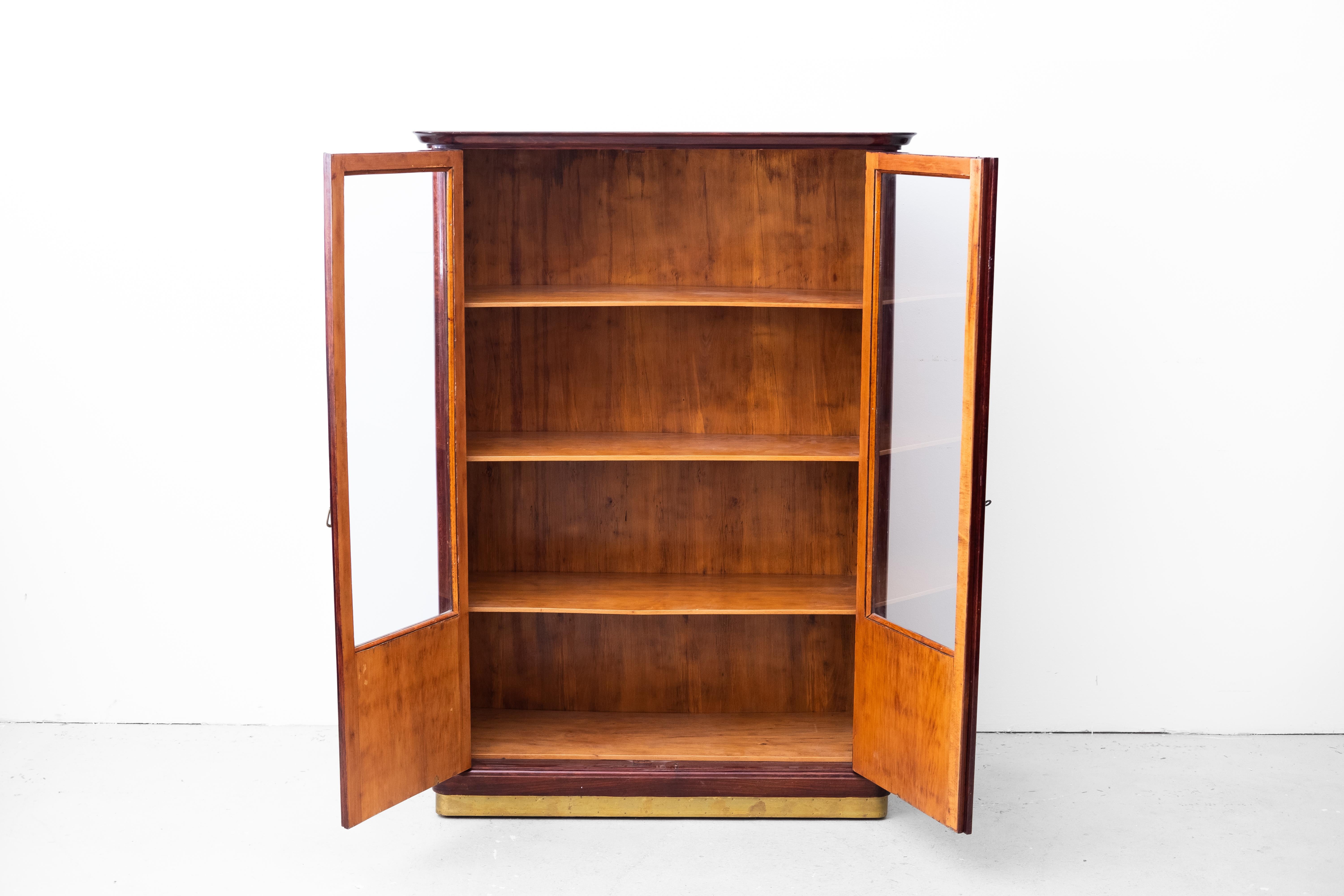Jugendstil Art Nouveau Bookcase (Vienna, circa 1910) For Sale