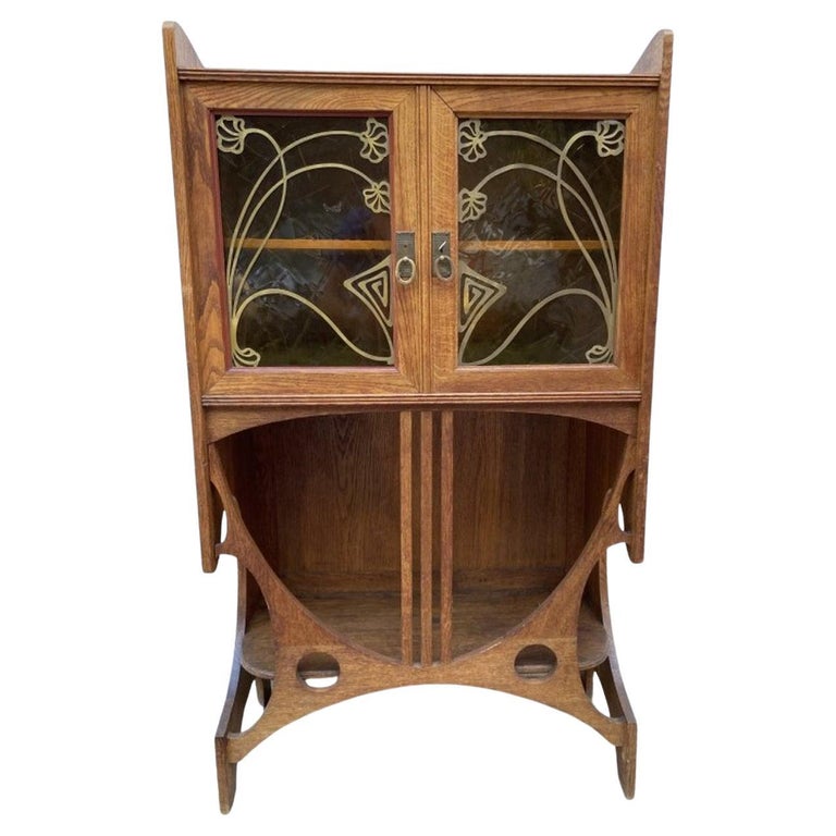 Art Nouveau Bookcase For Sale at 1stDibs