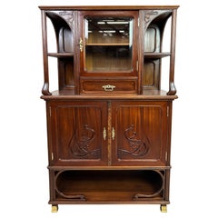 Art nouveau bookcase