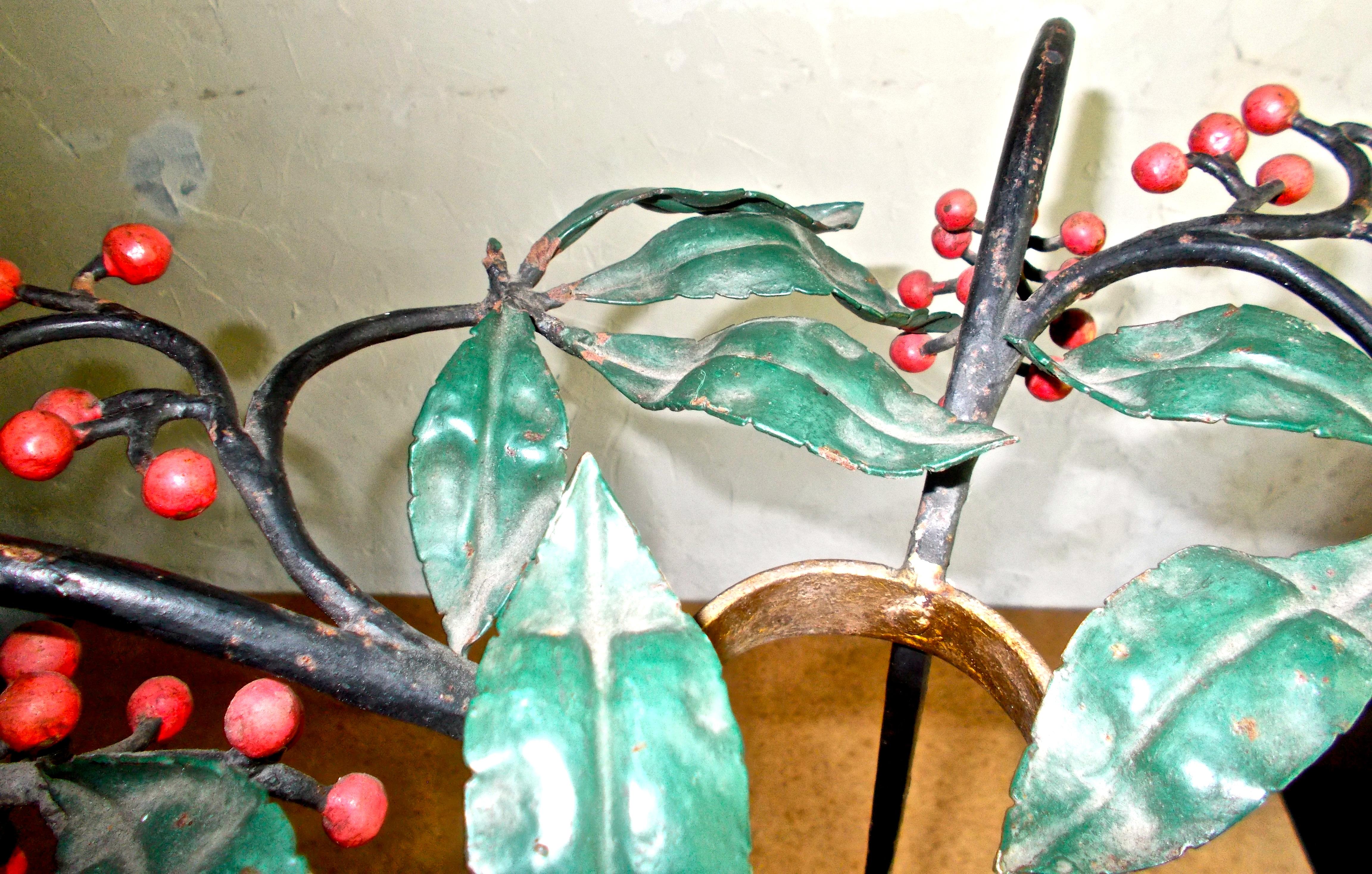 Art Nouveau Botanical Fantasy Pedestal Planter 1