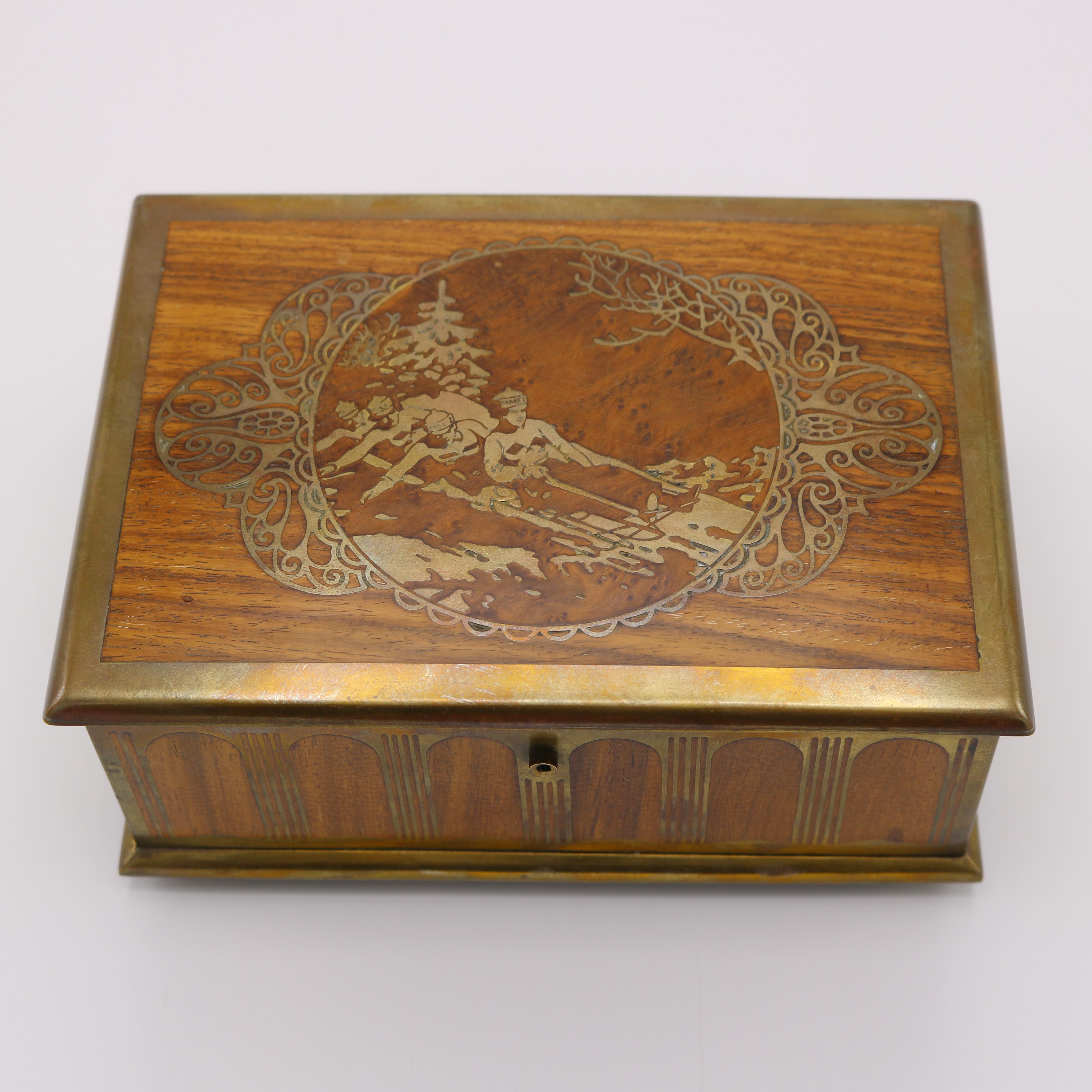 Caja Art Nouveau de Erhard & Söhne en Bueno estado para la venta en New York, NY
