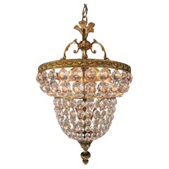 Art Nouveau Chandelier en laiton Lustre Plafonnier Rarity Antique Plafonnier