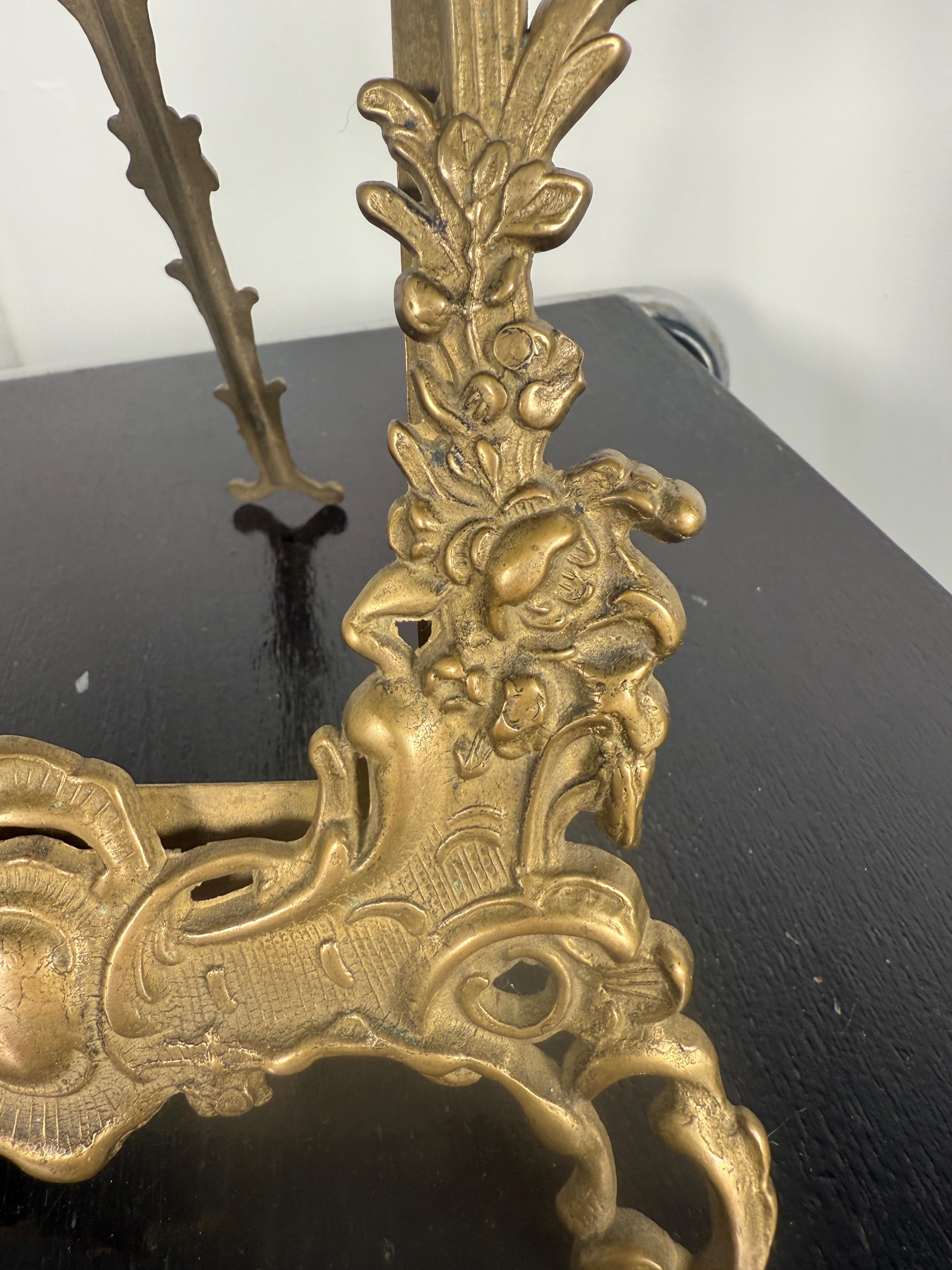 Art Nouveau brass pair of photo frames - France- For Sale 6