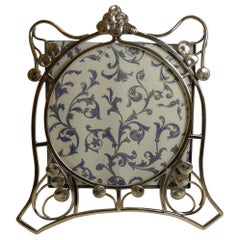 Art Nouveau Brass Photograph / Picture Frame, circa 1900