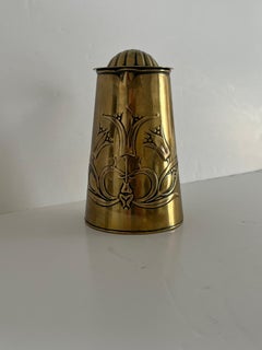 Art Nouveau Brass Water Jug by Joseph Sankey & Sons, Circa 1900