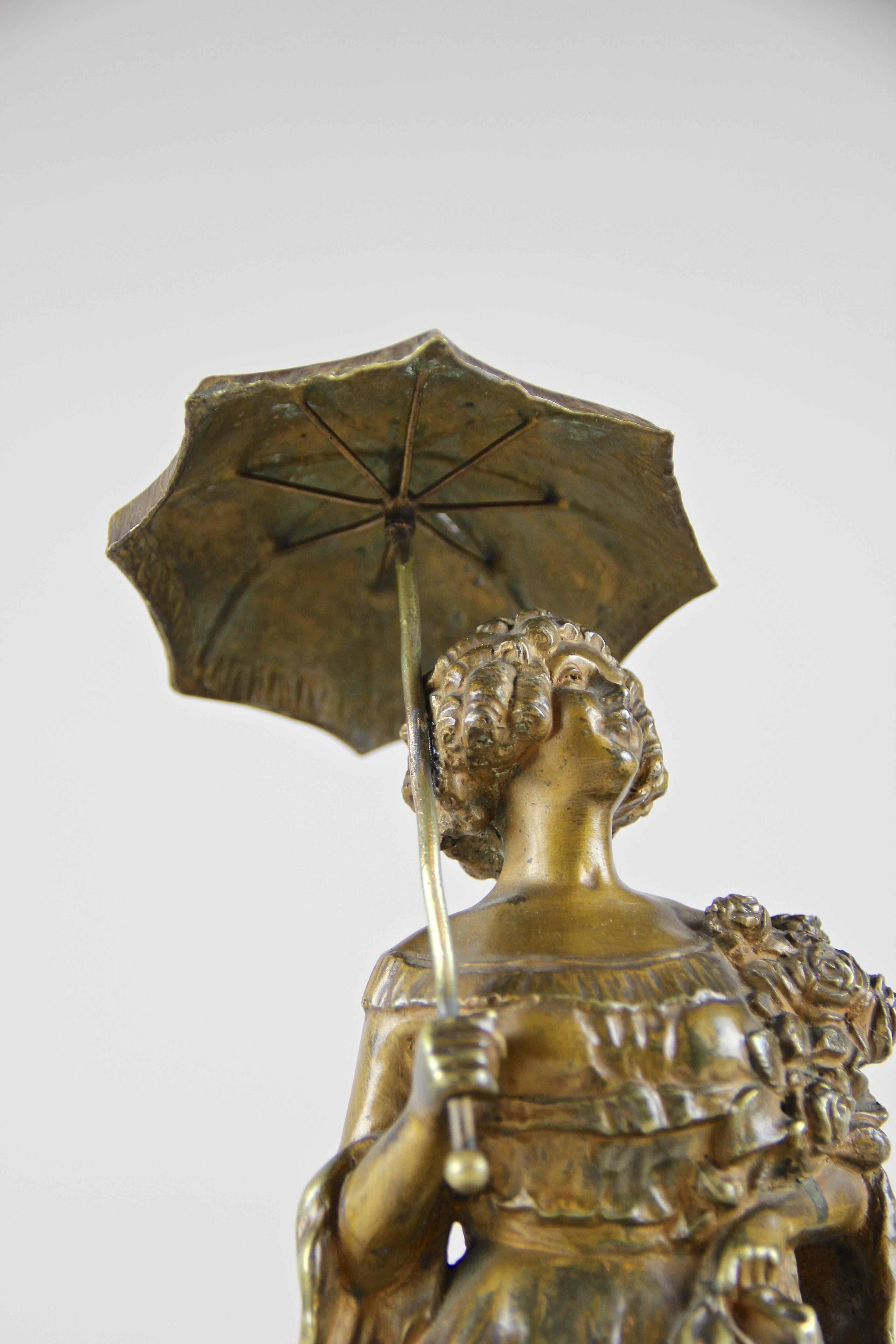 Art Nouveau Bronze Figurine Attributed to Carl Kauba, Vienna, circa 1900 8