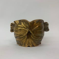 Art Nouveau Bronze Flower Pot, 1930s