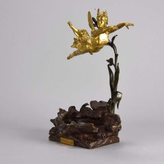 Art Nouveau Bronze “La Mouche d'Or” by Alfred Grévin