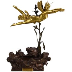 Art Nouveau Bronze “La Mouche d'Or” by Alfred Grévin