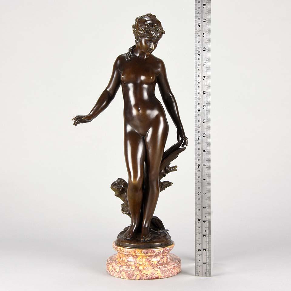 Art Nouveau Bronze 'La Source' by Auguste Moreau 3