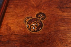 Art Nouveau Bronze Mounted Marquetry Tray Table by Majorelle