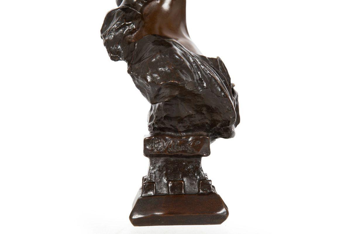 Sculpture en bronze Art Nouveau « Cendrillon » ou « Cinderella » d'Emmanuel Villanis en vente 7