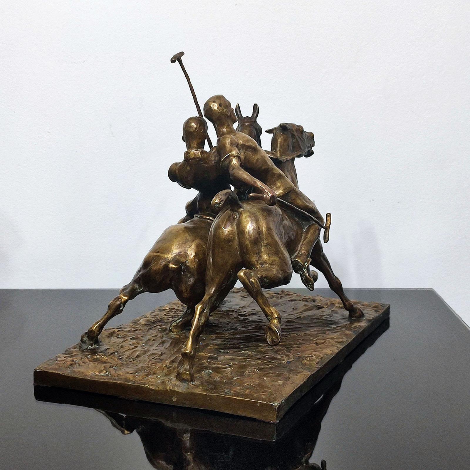 Scultura in bronzo Art Nouveau 