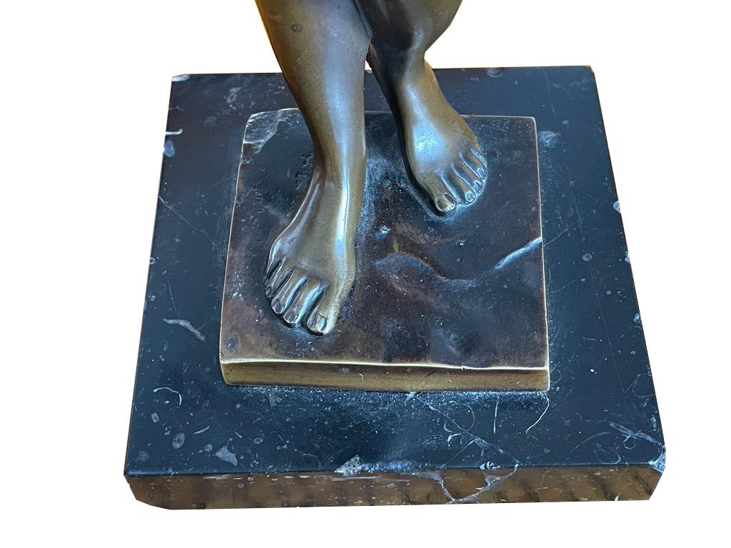 Art Nouveau bronze signed: “Hoffmann” (Art nouveau) im Angebot