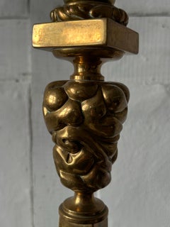 Jugendstil-Tischlampe aus Bronze von Thorvald Bindesbøll, C.C. 1907.