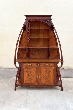 Art Nouveau Buffet by Louis Brouhot, France, circa 1890