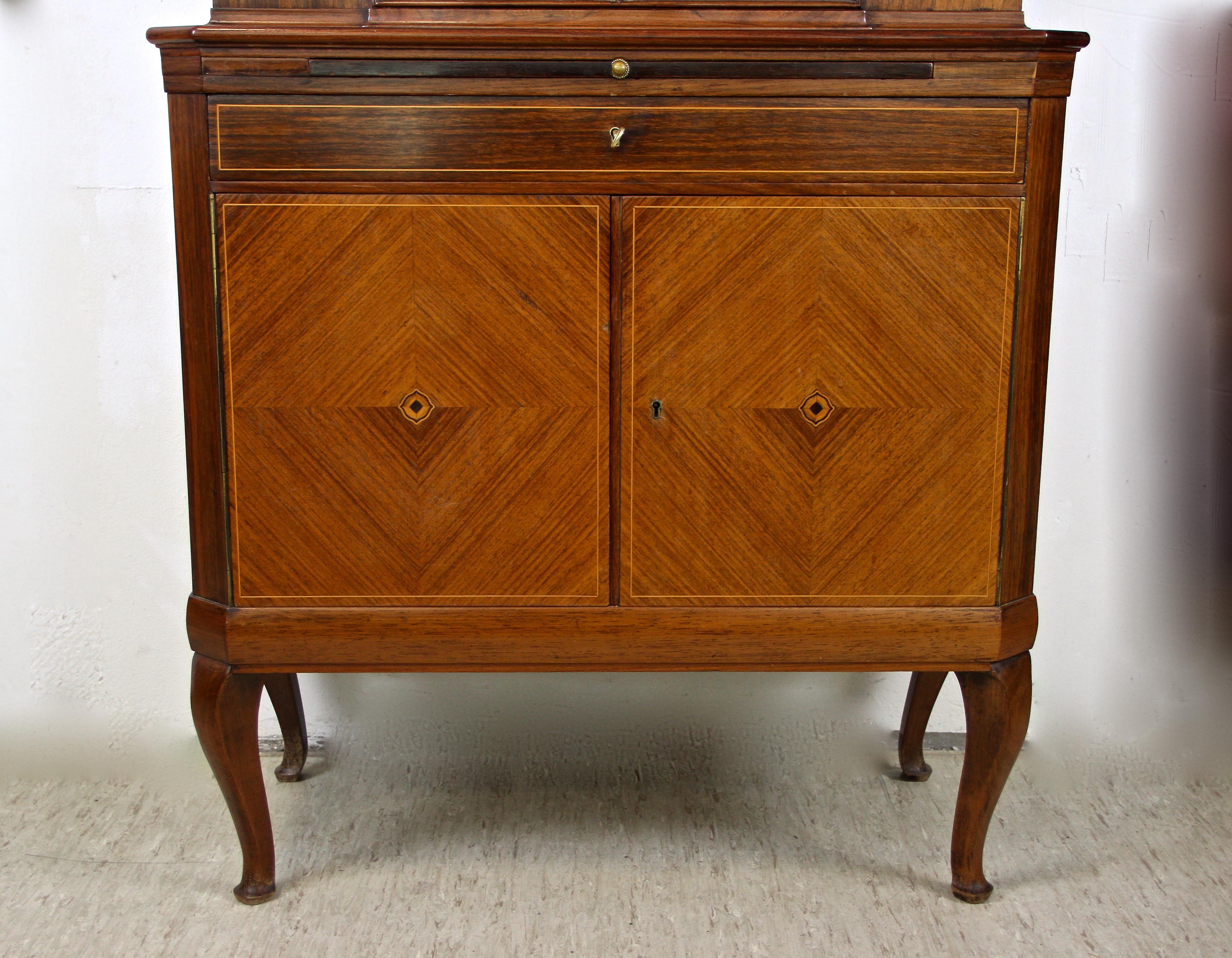 Brass Art Nouveau Buffet/ Cabinet by A. Pospischil, Vienna, circa 1910