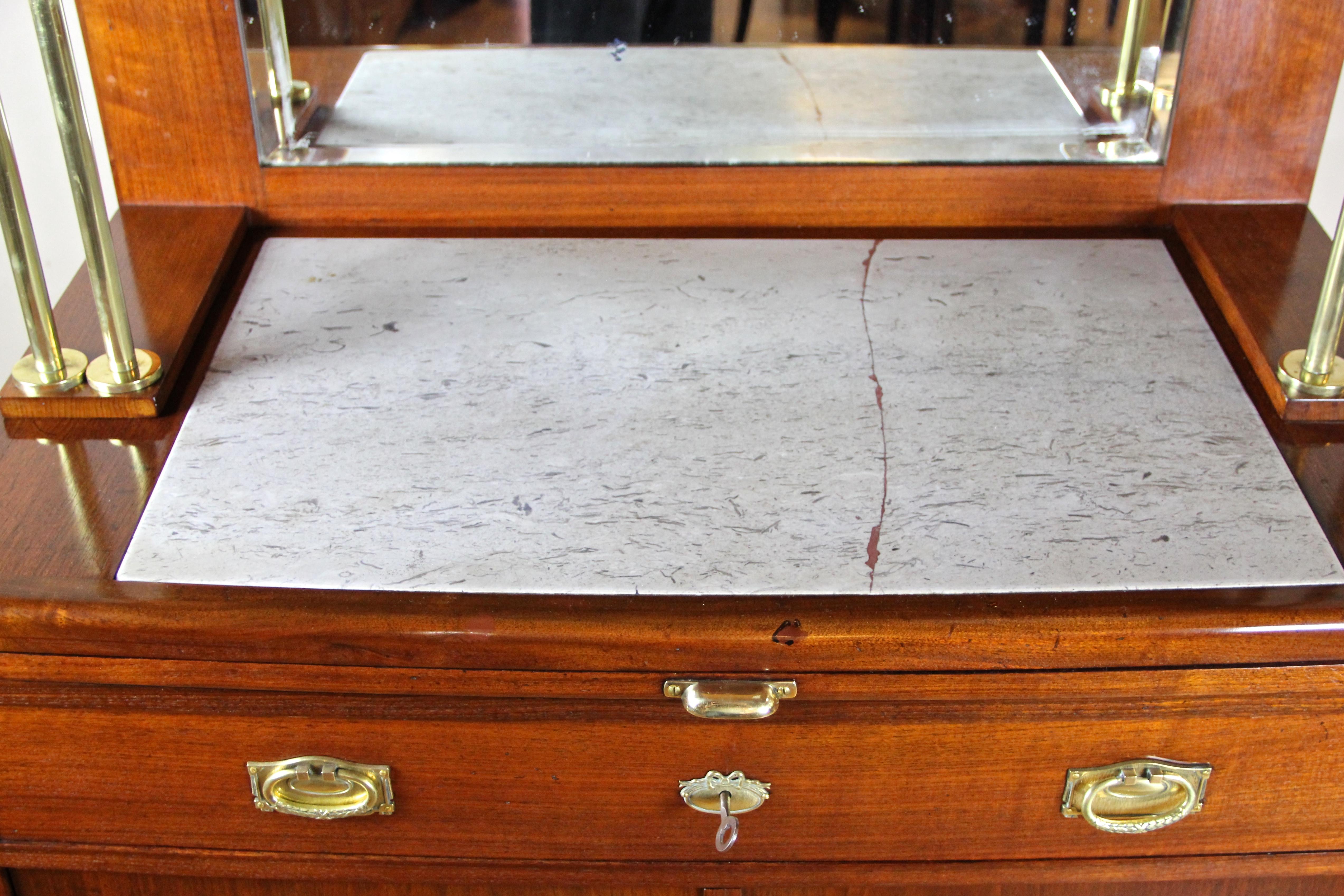 Art Nouveau Buffet Cabinet Mahogany, Austria, circa 1910 9