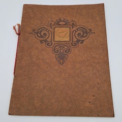 Art Nouveau business catalog by Jean Cussac Art Printer-Publisher. 1900 - 1920