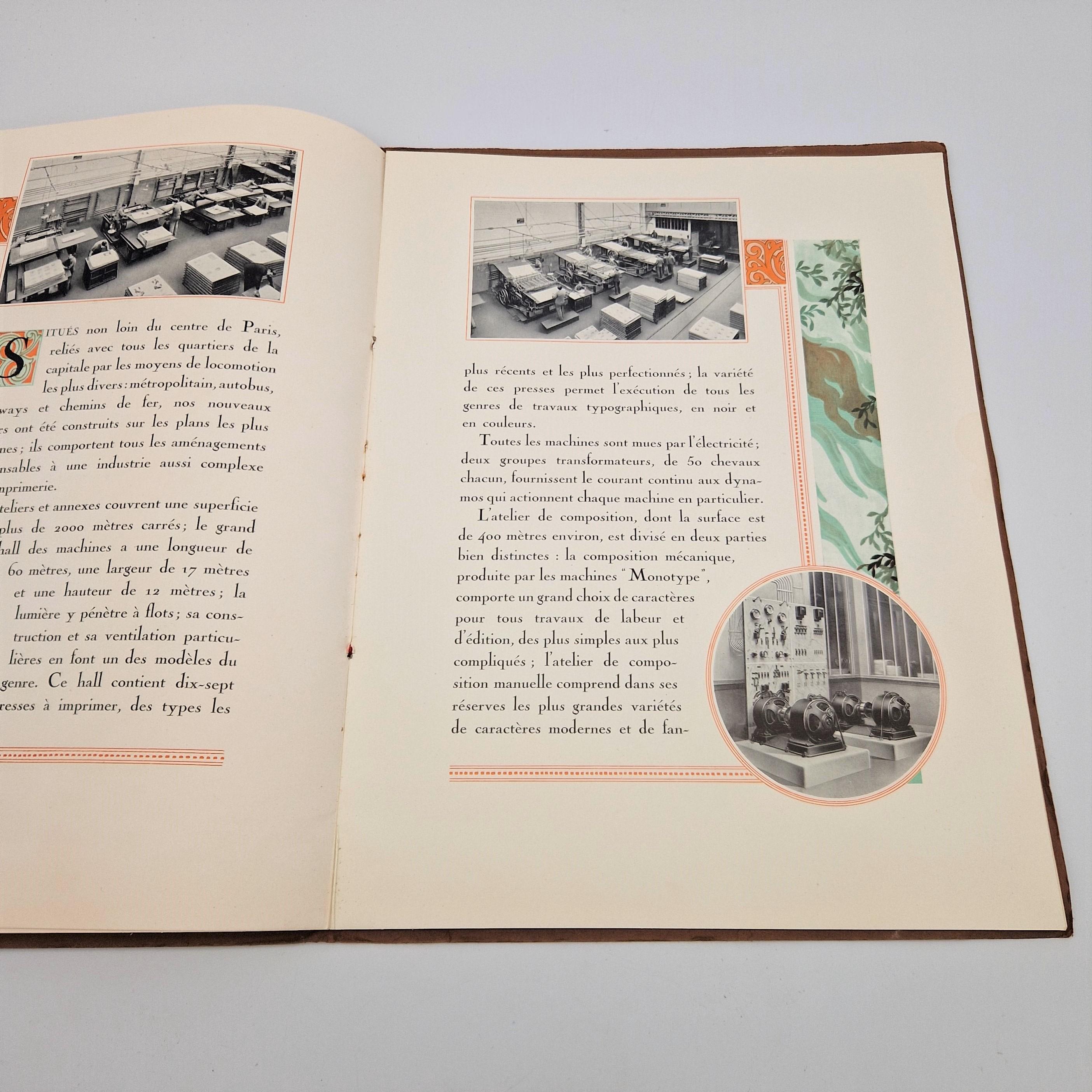 Catalogue d'affaires Art Nouveau par Jean Cussac Imprimeur-éditeur d'art. 1900 - 1920 Excellent état - En vente à CADALSO, ES