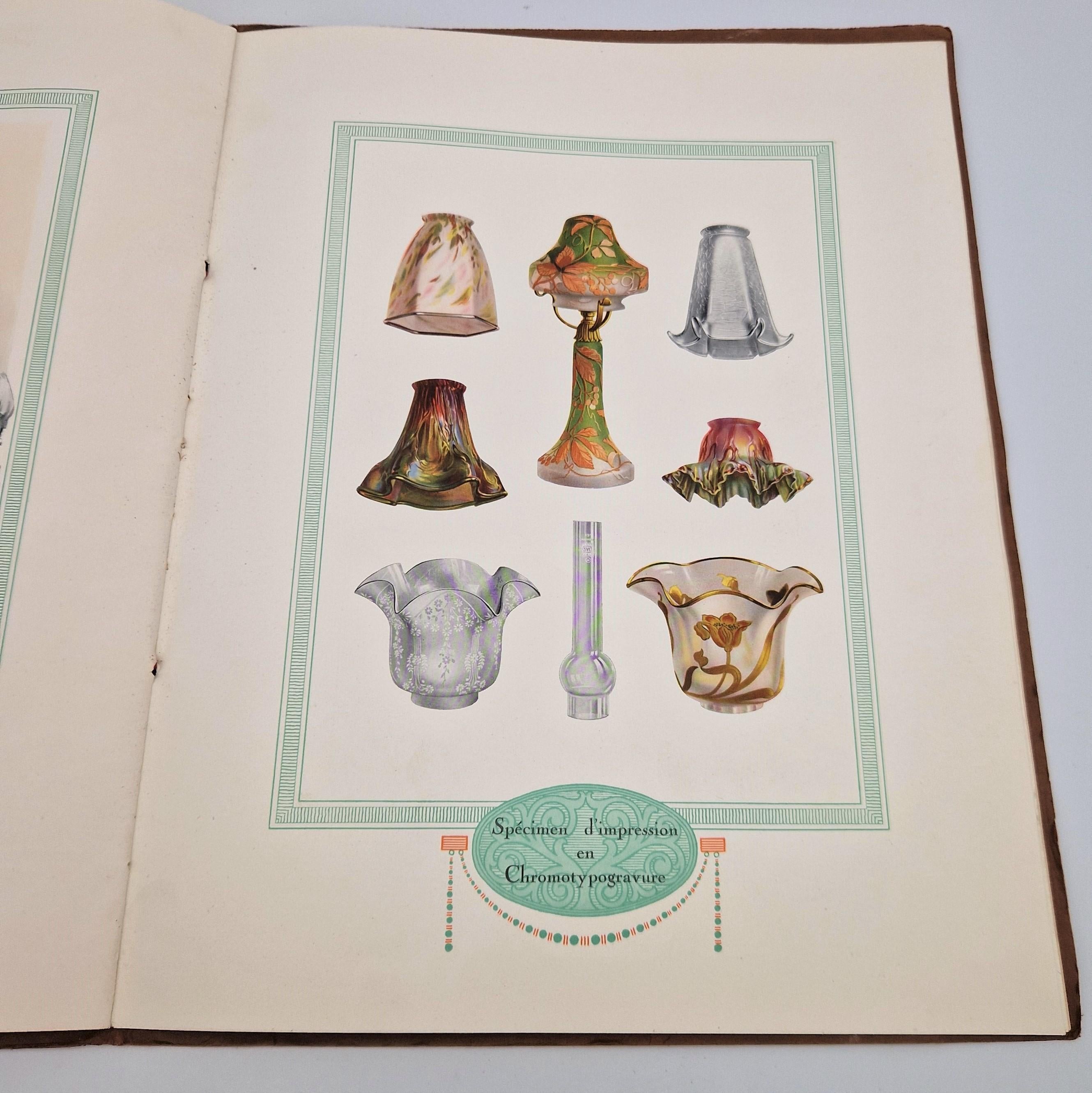 Art Nouveau business catalog by Jean Cussac Art Printer-Publisher. 1900 - 1920 For Sale 1