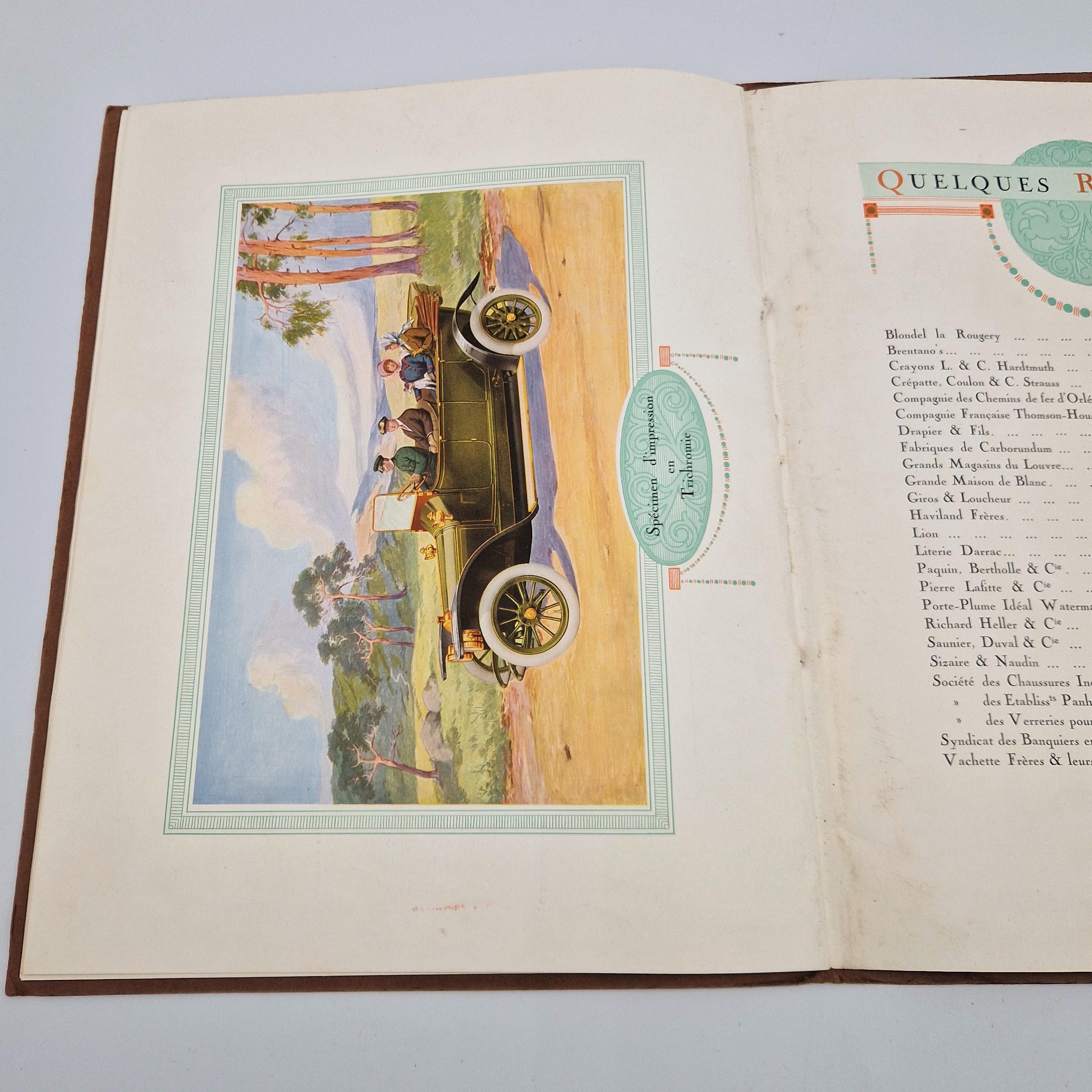 Art Nouveau business catalog by Jean Cussac Art Printer-Publisher. 1900 - 1920 For Sale 3