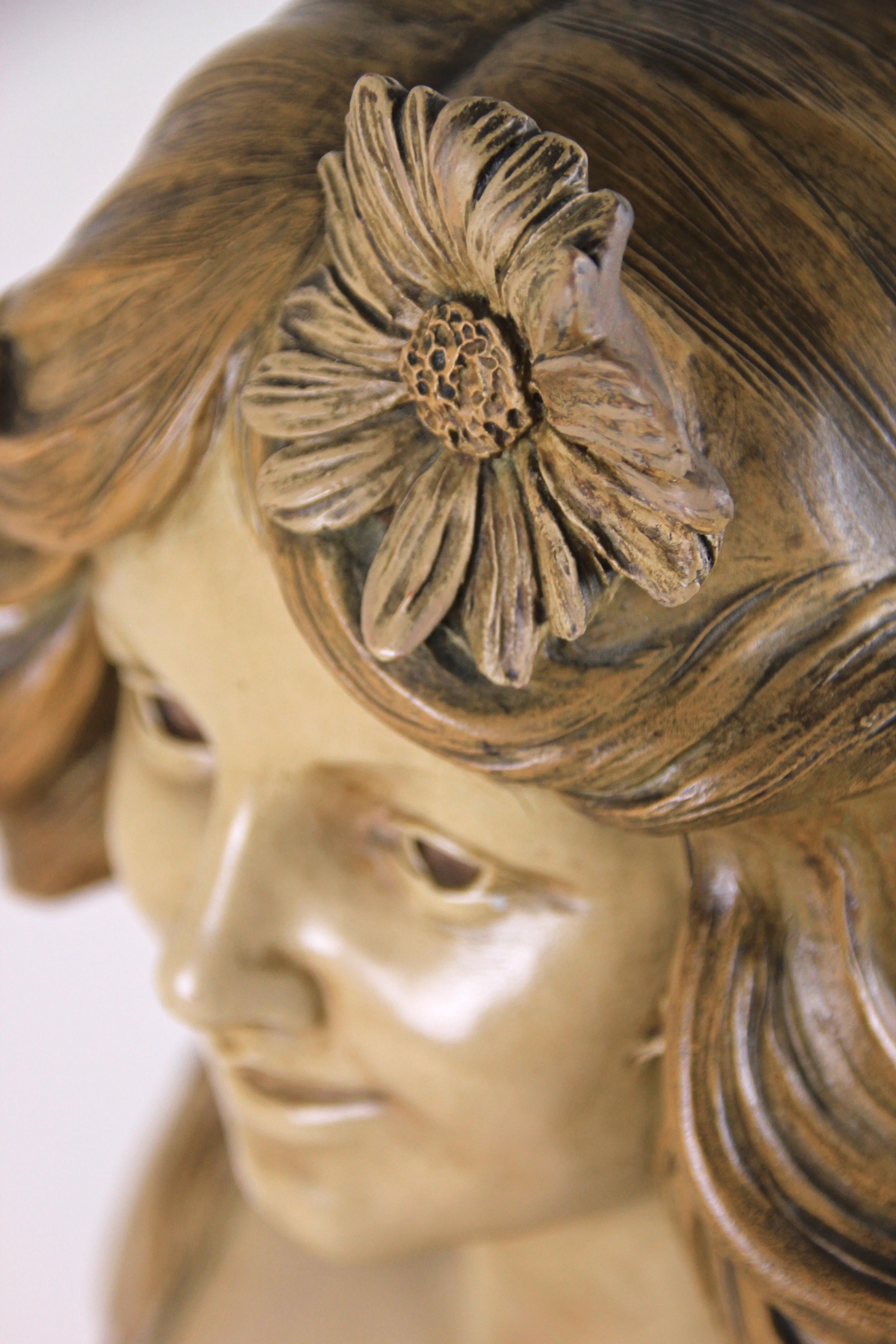 Art Nouveau Bust 