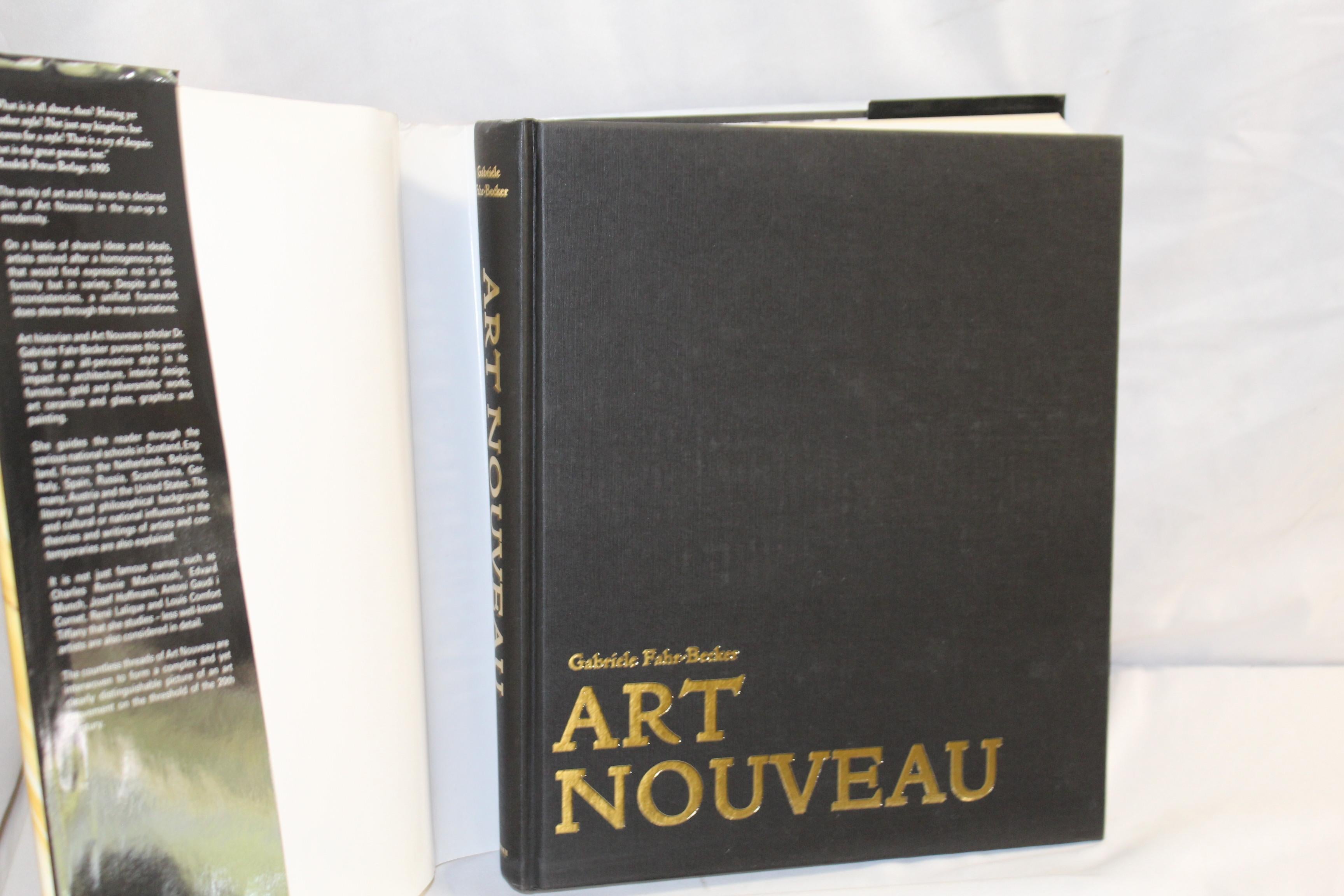Great Art Nouveau Book with lots of photos and details of Art Nouveau pieces. Book is in excellent condition, purchased from a collector.