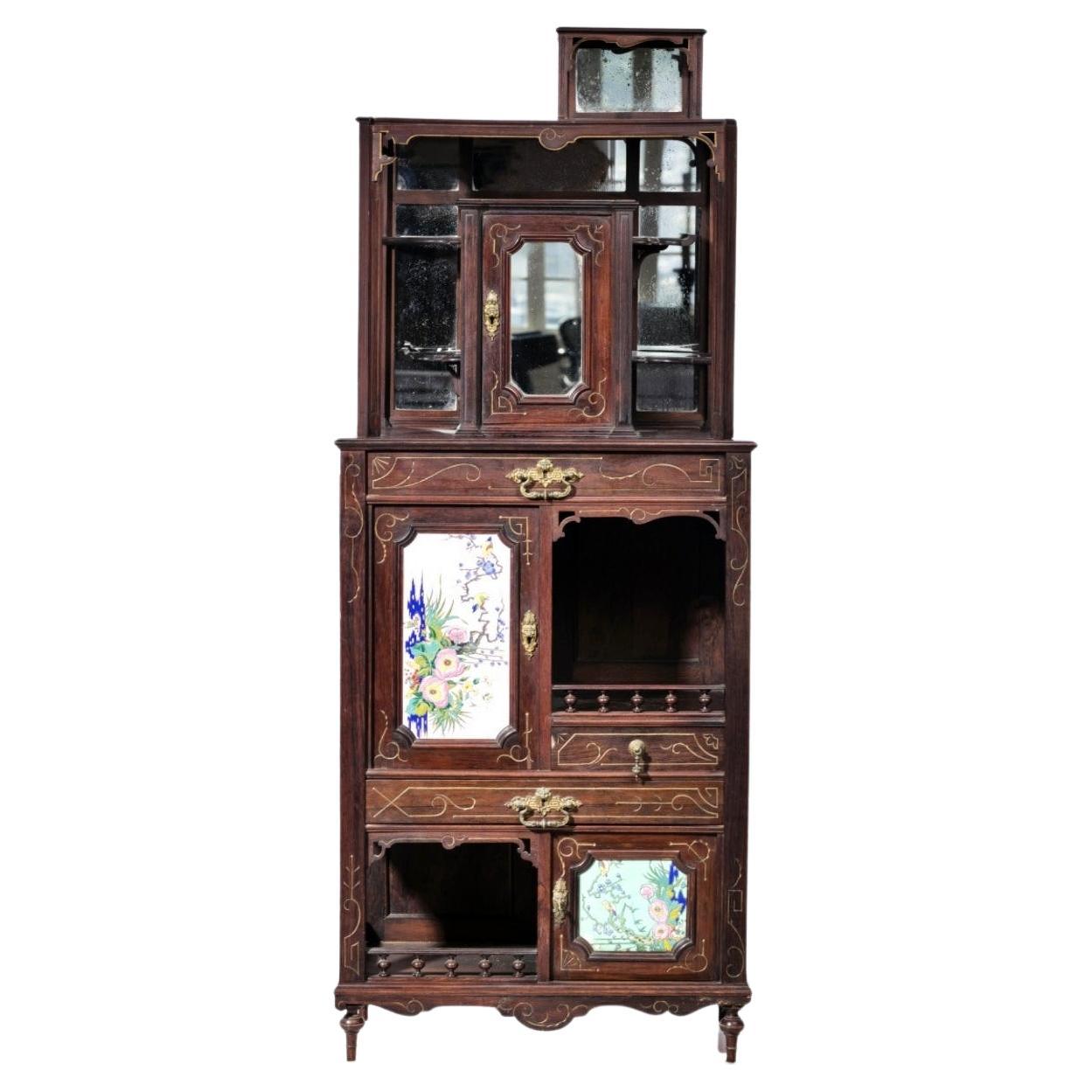 Art Nouveau Cabinet French from the 19th Century