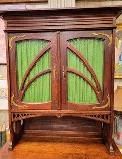Art Nouveau Cabinet or Cupboard Early 1900's